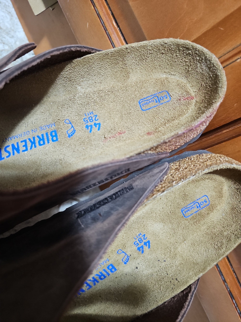 Birkenstock Soft Footbed Sandals Size 44/M11 - Picture 10 of 11